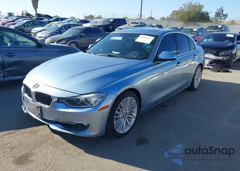 2013 BMW 328I из США, поврежденный, VIN WBA3C1C57DF443344